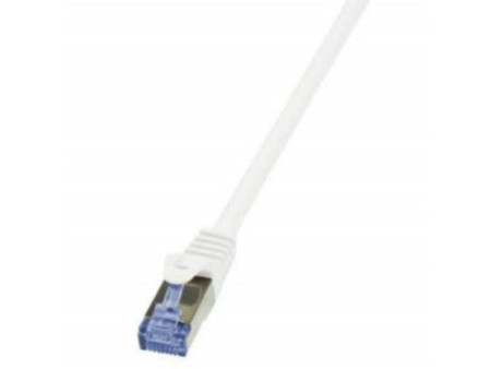 LogiLink Câble patch, Cat. 6A, S/FTP, 2 m, blanc