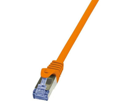 LogiLink Câble patch, Cat. 6A, S/FTP, 1,5 m, orange