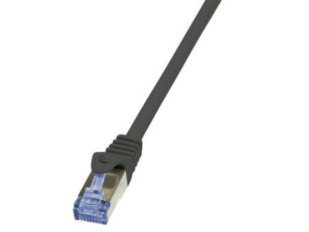 LogiLink Câble patch, Cat. 6A, S/FTP, 10 m, noir