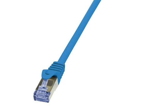 LogiLink Câble patch, Cat. 6A, S/FTP, 10,0 m, bleu