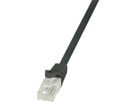 LogiLink Câble patch EconLine, Cat. 6, U/UTP, 3 m, noir