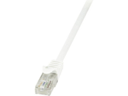 LogiLink Câble patch EconLine, Cat. 6, U/UTP, 10 m, blanc