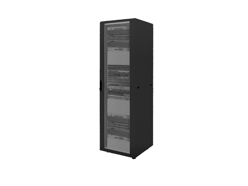 LogiLink Baie réseau 19', 42 U, noir (RAL9005)