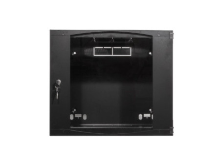 LogiLink Coffret mural 19', une pièce, 6 U, noir-gris