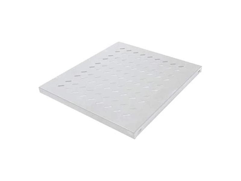 LogiLink Etagère 19', 1 U, montage fixe, (P)525 mm, gris