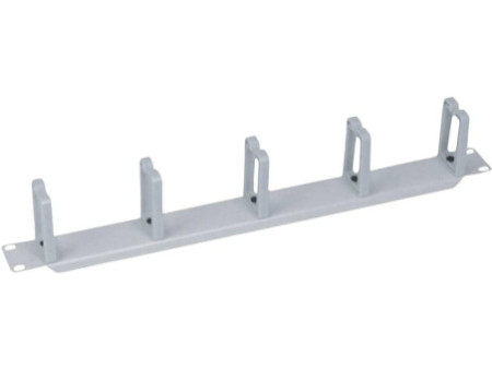 LogiLink Panneau de gestion de câbles 19', 1 U, 5 anneaux en