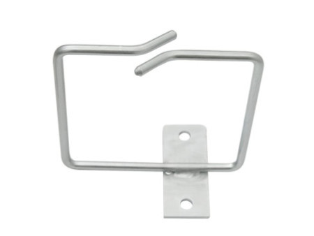 LogiLink Anneaux guide câbles, 100 x 100 mm, argent, zingué