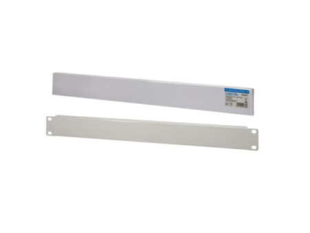 LogiLink Plaque obturatrice 19', 1 U, gris clair