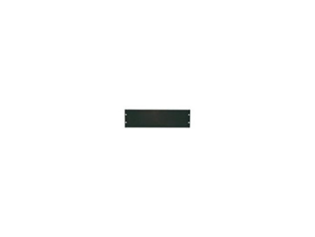 LogiLink Plaque obturatrice 19', 4 U, noir (RAL9005)