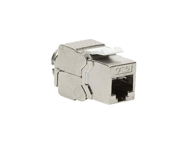 LogiLink Module Keystone Cat.6A, classe EA, blindé, gris