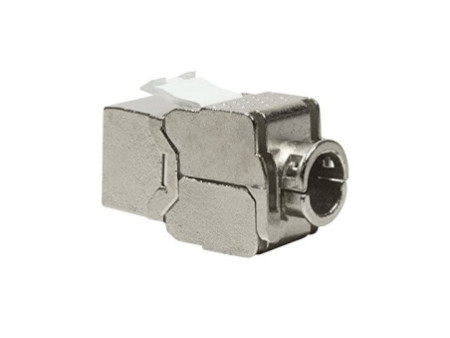 LogiLink Module Keystone Cat.6A, classe EA, blindé, gris