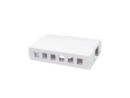 LogiLink Boîtier en saillie pour module keystone, 12 ports