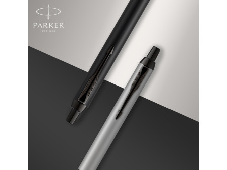 PARKER Stylo à bille rétractable IM Laque Noire C.T.