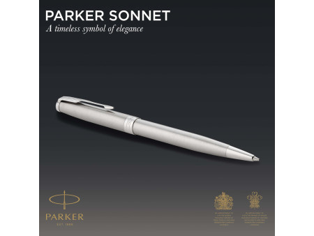 PARKER Stylo à bille SONNET Acier C.T.