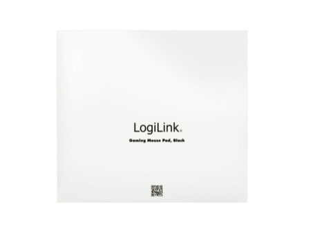 LogiLink Tapis de souris Gaming, noir