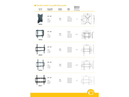LogiLink Support de plafond pour vidéoprojecteur, blanc