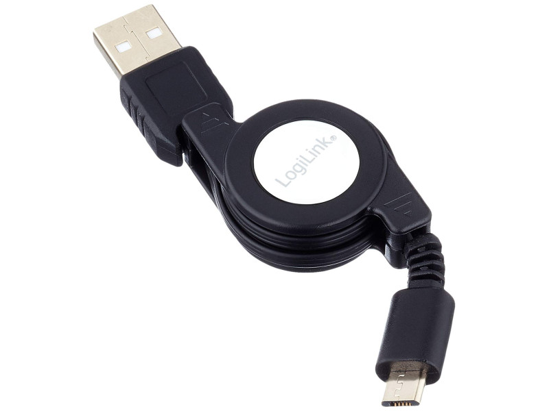 LogiLink Câble micro USB OTG, mâle - femelle