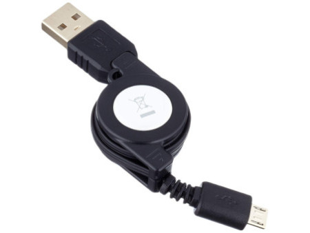 LogiLink Câble micro USB OTG, mâle - femelle