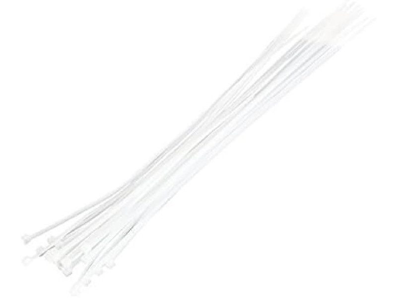 LogiLink Attache-câbles, 500 x 4,4 mm, nylon, blanc