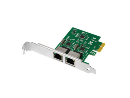 LogiLink Carte réseau PCI Gigabit Ethernet RJ45, 2 ports