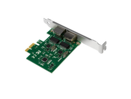 LogiLink Carte réseau PCI Gigabit Ethernet RJ45, 2 ports