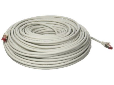 LogiLink Câble patch, Cat. 6, S/FTP, 50,0 m, gris