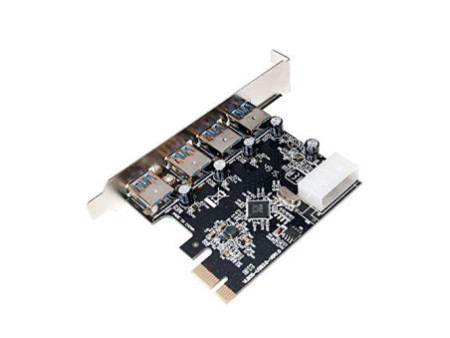 Logilink Carte PCI Express USB 3.0, 4 ports, 5 Gbps