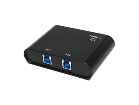 LogiLink Switch de partage USB 3.0, 2 PC sur un port USB