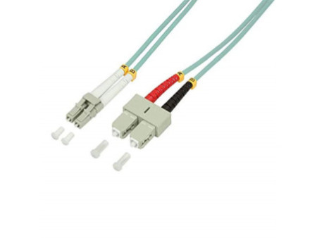 LogiLink Câble Patch à fibre optique, LC Duplex - SC Duplex