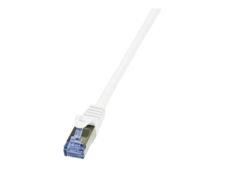 LogiLink Câble patch PrimeLine, Cat. 6A, S/FTP, 3,0 m, blanc