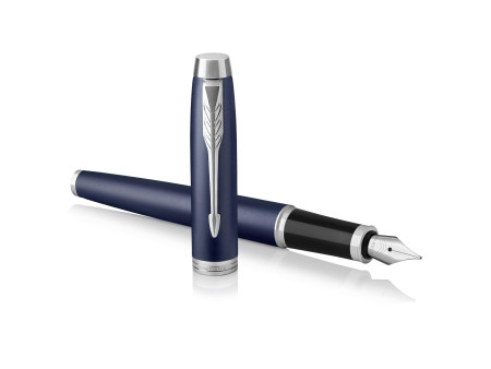 PARKER Stylo plume IM Bleu Mat C.T.