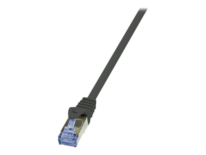 LogiLink Câble patch PrimeLine, Cat. 6A, S/FTP, 1 m, noir