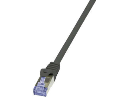 LogiLink Câble patch PrimeLine, Cat. 6A, S/FTP, 2 m, noir