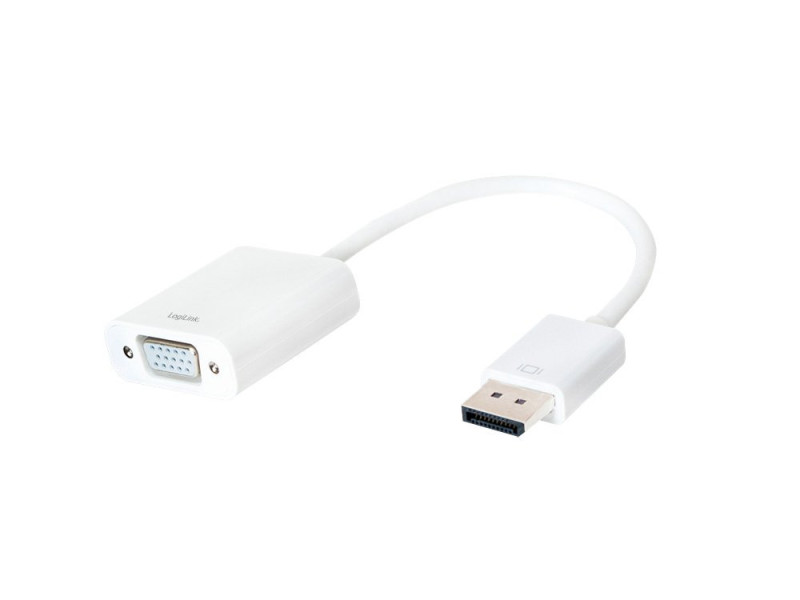 LogiLink Adaptateur VGA - DisplayPort 1.2