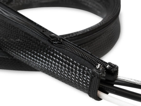 LogiLink Gaine pour câble, 2,0 m, capacité: 20 mm, noir