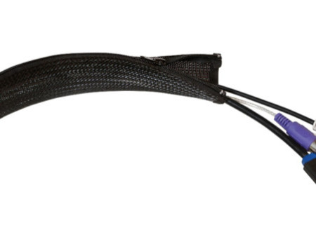 LogiLink Gaine pour câble, 2,0 m, capacité: 20 mm, noir