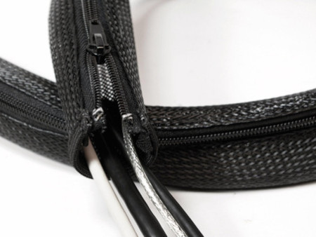 LogiLink Gaine pour câble, 2,0 m, capacité: 35 mm, noir