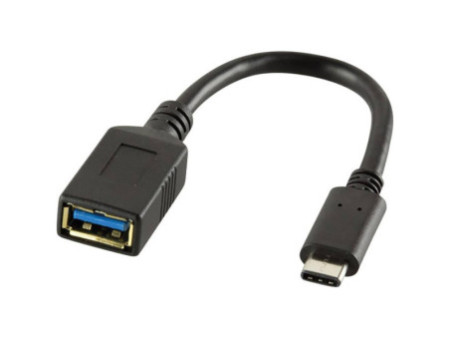 LogiLink Câble adaptateur USB 3.1, USB-C mâle- USB-A femelle