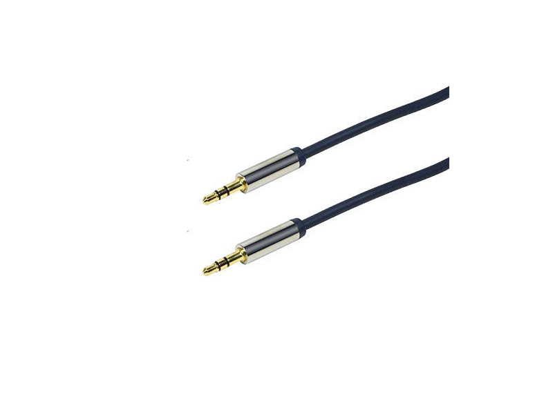 LogiLink Câble audio, 2 x jack mâle 3,5 mm, 3 m