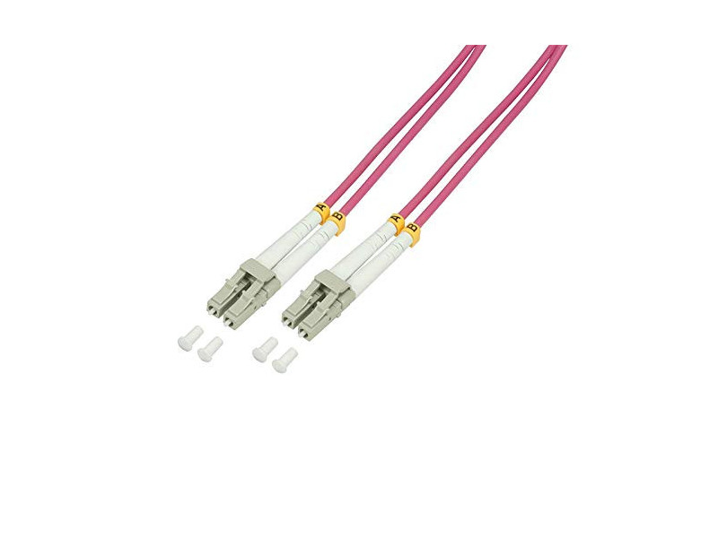 LogiLink Câble Patch à fibre optique, LC Duplex - LC Duplex