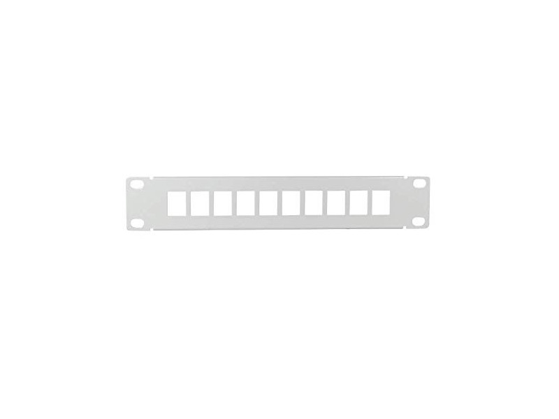 LogiLink Panneau de brassage keystone 10', gris clair