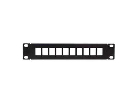 LogiLink Panneau de brassage keystone 10', noir