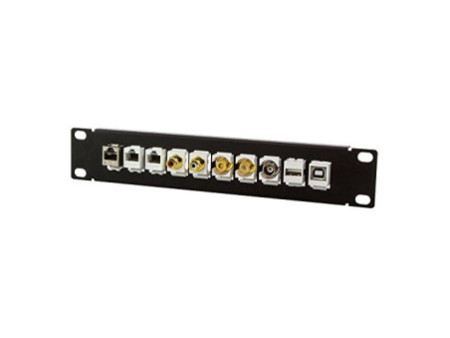 LogiLink Panneau de brassage keystone 10', noir