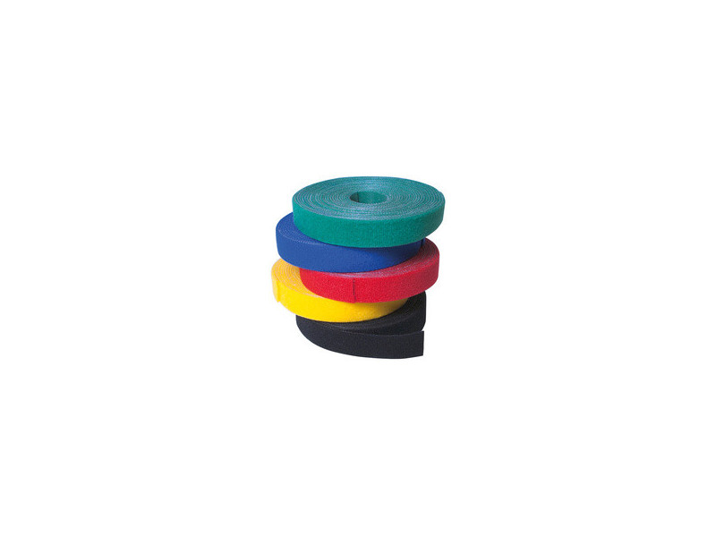LogiLink Ruban auto-agrippant, 16 mm x 4 m, noir