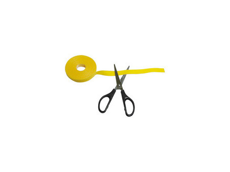LogiLink Ruban auto-agrippant, 16 mm x 4 m, noir