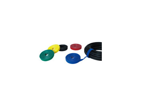 LogiLink Ruban auto-agrippant, 16 mm x 4 m, noir