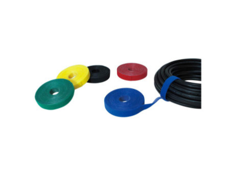 LogiLink Ruban auto-agrippant, 16 mm x 4 m, jaune