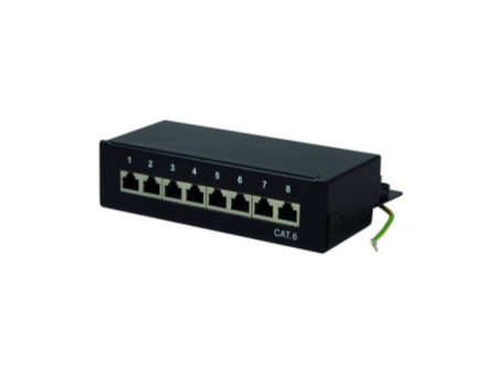 LogiLink Panneau de brassage de bureau Cat.6, blindé