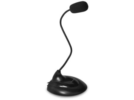LogiLink Microphone stéréo, connexion: jack 3,5 mm