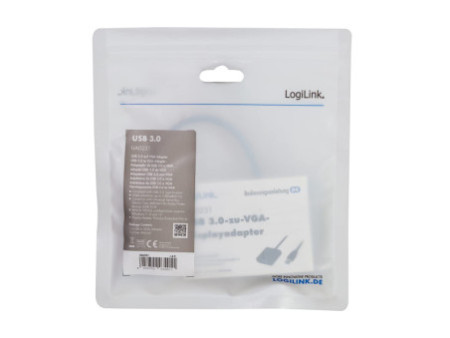 DIGITUS Adaptateur graphique USB 3.0 - VGA, noir
